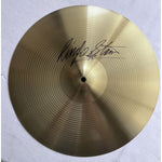 Load image into Gallery viewer, Ringo Starr legendary Beatles drummer 18-in cymbal signed with proof
