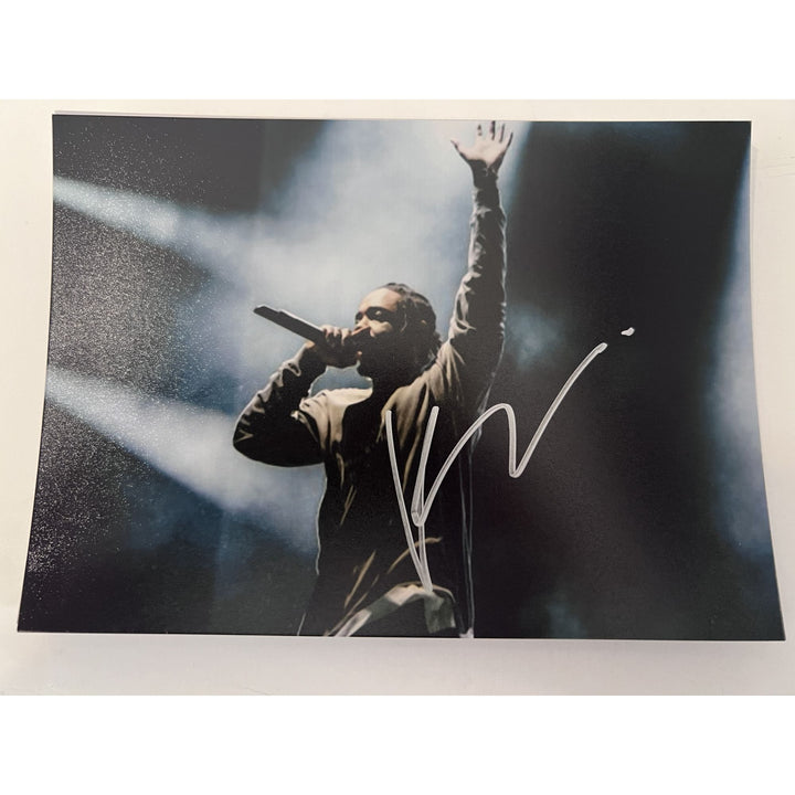 Kendrick Lamar Duckworth  5x7 photograph  signed with proof