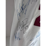 Load image into Gallery viewer, LeBron James Cleveland Cavaliers 2015-16 NBA champs team signed jersey with proof

