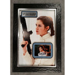 Load image into Gallery viewer, Star Wars Harrison Ford Mark Hamell Carrie Fisher and Peter Mayhew 8x10 photo signed with proof
