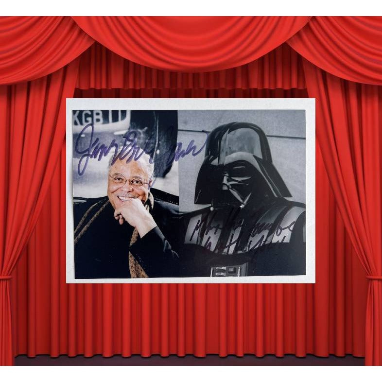 James Earl Jones voice of Darth Vader Star Wars 5 x 7 photo signed