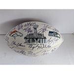 Load image into Gallery viewer, Seattle Seahawks 2013-2014 Super Bowl champions team signed football 40 signatures Russell Wilson Marshawn Lynch Pete Carroll the Legion of
