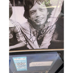 Load image into Gallery viewer, Bob Marley Peter Tosh Mick Jagger framed 18x30 and signed
