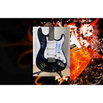 Load image into Gallery viewer, Noel &amp; Liam Gallagher Oasis One-of-a-Kind full size electric guitar signed with proof
