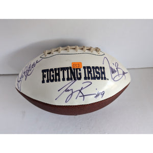 Notre Dame Fighting Irish Joe Montana Allan Paige Paul Hornung Jerome Bettis 14 Legends signed football