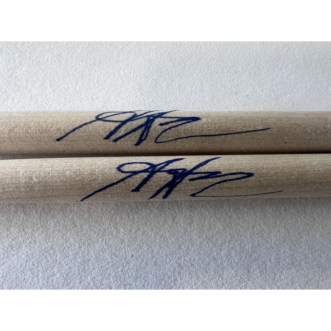 Matt Cameron Pearl Jam Drumsticks signed with proof