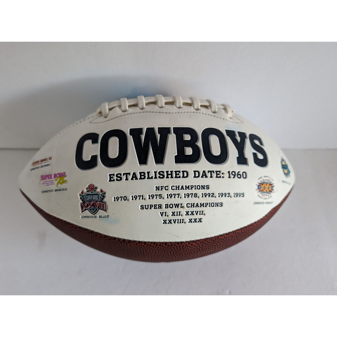 Dallas Cowboys Super Bowl MVPs Emmitt Smith Larry Brown Roger Staubach Troy Aikman Chuck Holly Randy White