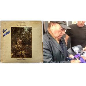 Van Morrison to Palo honey original LP signed with proof