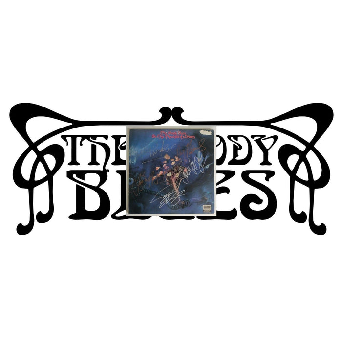 The Moody Blues "On The Threshold of a Dream" original album LP signed with proof