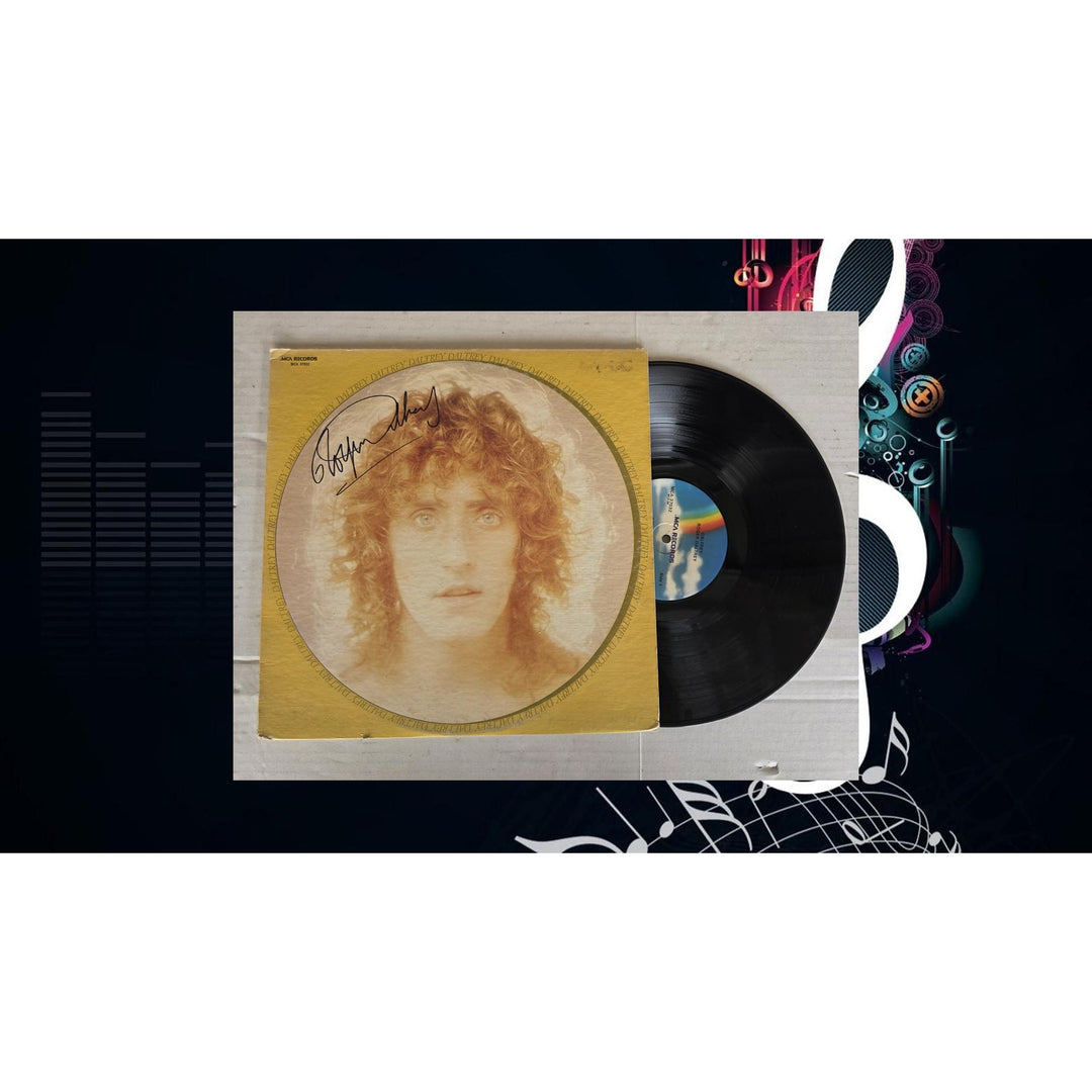 Roger Daltrey ''Daltrey'' LP signed with proof.