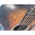 Load image into Gallery viewer, The Beach Boys Brian Dennis, Carl Wilson, Mike Love, Al Jardine, The Beach Boys vintage guitar signed
