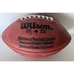 Walter Payton Jim Brown Tony Dorsett Emmitt Smith Barry Sanders NFL game football signed with proof