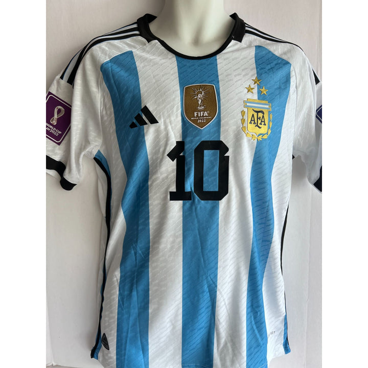 Lionel Messi Argentina jersey signed  with proof