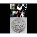 Load image into Gallery viewer, the Eagles Glenn Frey Don Henley Don Felder Bernie Laden Randy Meisner Timothy B Schmidt 10 inch tambourine sign with proof
