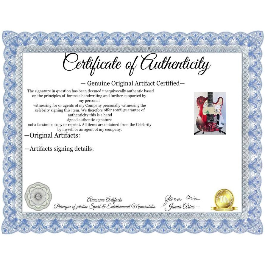 RATM Rage Against The Machine Zack de la Rocha, Tim Commerford, Brad Wilk, Tom Morello One of a Kind full size telecaster electric guitar si.