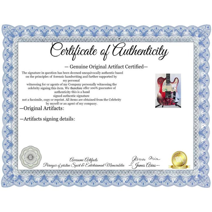 RATM Rage Against The Machine Zack de la Rocha, Tim Commerford, Brad Wilk, Tom Morello One of a Kind full size telecaster electric guitar si.