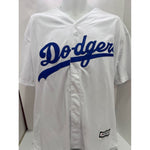 Load image into Gallery viewer, Manny Machado Los Angeles Dodgers Size 52 game model embroidered jersey signed with proof
