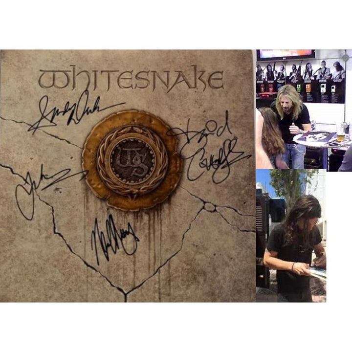 White Snake LP signed with proof