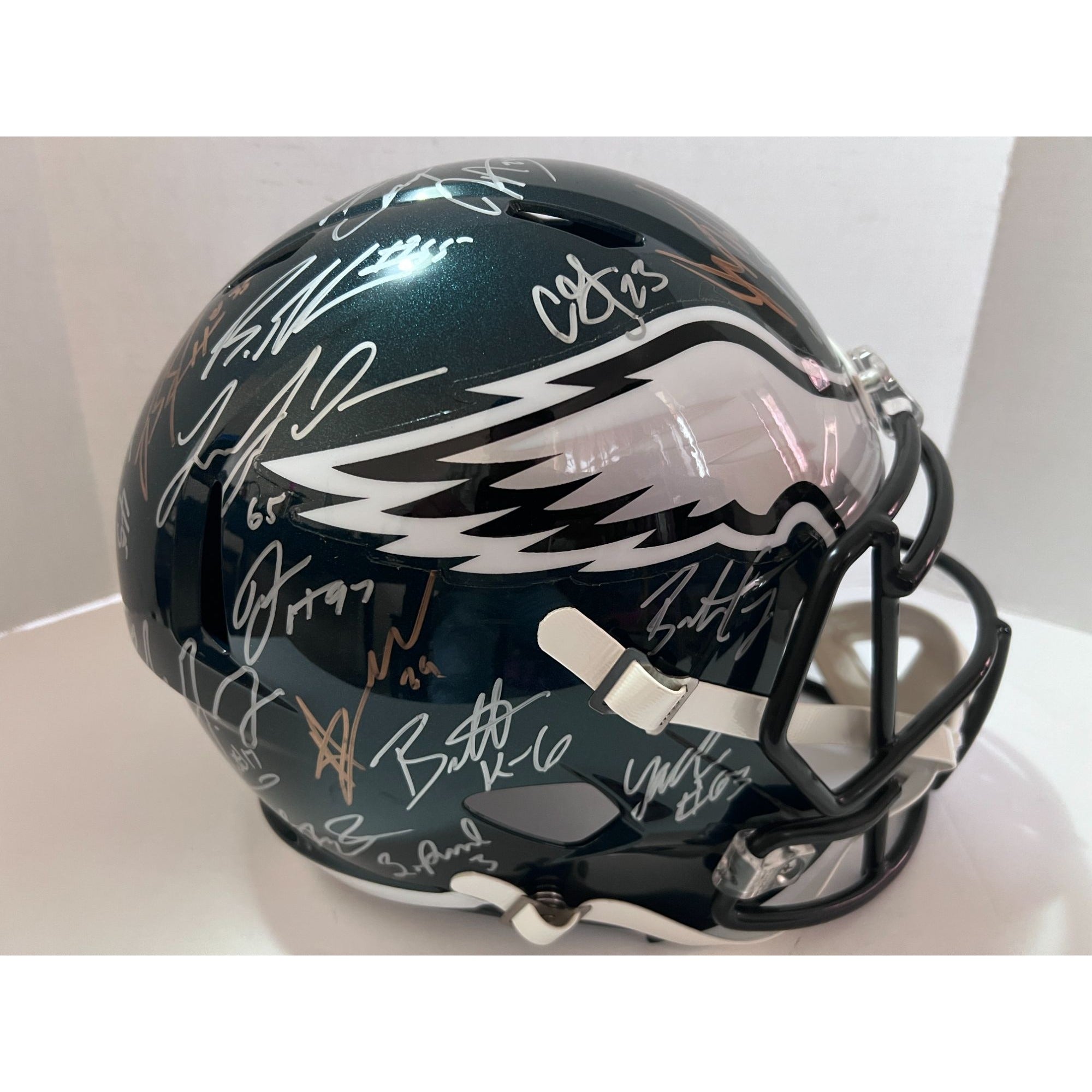 A.J. Brown Autographed Full Size 2022 Speed Alt Authentic Helmet Eagles  PSA/DNA