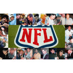Load image into Gallery viewer, Florida Gators Tim Tebow Urban Meyer Chris Collinsworth Emmitt Smith full size football signed
