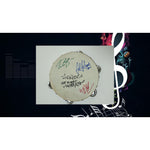 Load image into Gallery viewer, Beastie Boys Adam Youch, Mike D,  Ad-Rock, and Rick Rubin  10inch&#39; tambourine signed with proof
