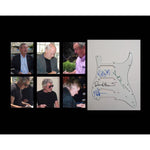 Load image into Gallery viewer, David Gilmour Roger Waters Nick Mason Richard Wright Pink Floyd Fender Stratocaster electric guitar pick guard signed with proof
