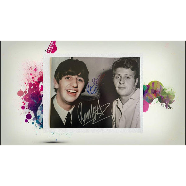 Pete Best Ringo Starr The Beatles 8x10 signed with proof – Awesome ...