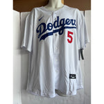 Load image into Gallery viewer, Freddie Freeman Los Angeles Dodgers game model jersey signed with proof
