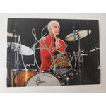Load image into Gallery viewer, Charlie Watts legendary Rolling Stones drummer 5x7 photo signed with proof
