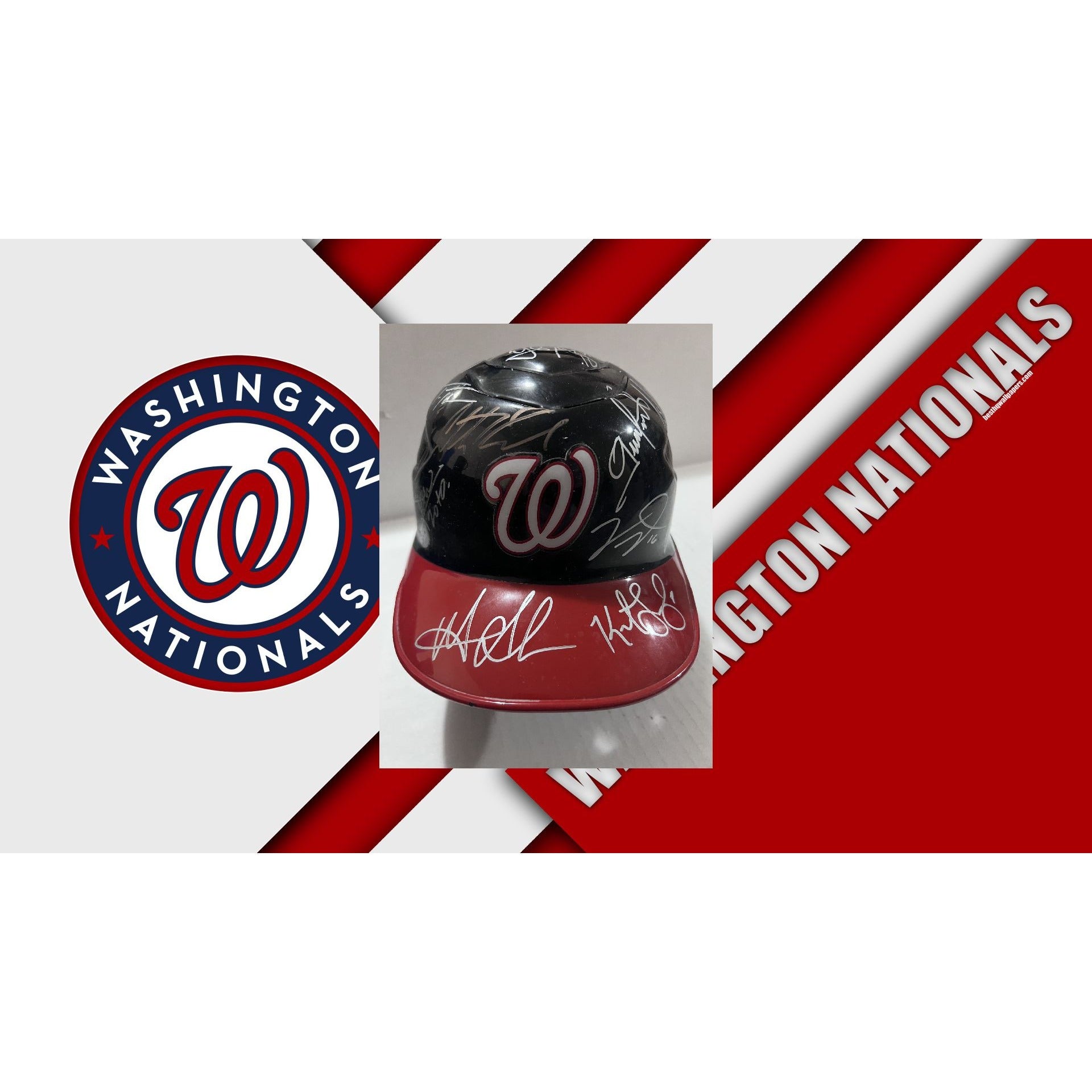 Ryan Zimmerman Autographed World Series Baseball - Washington