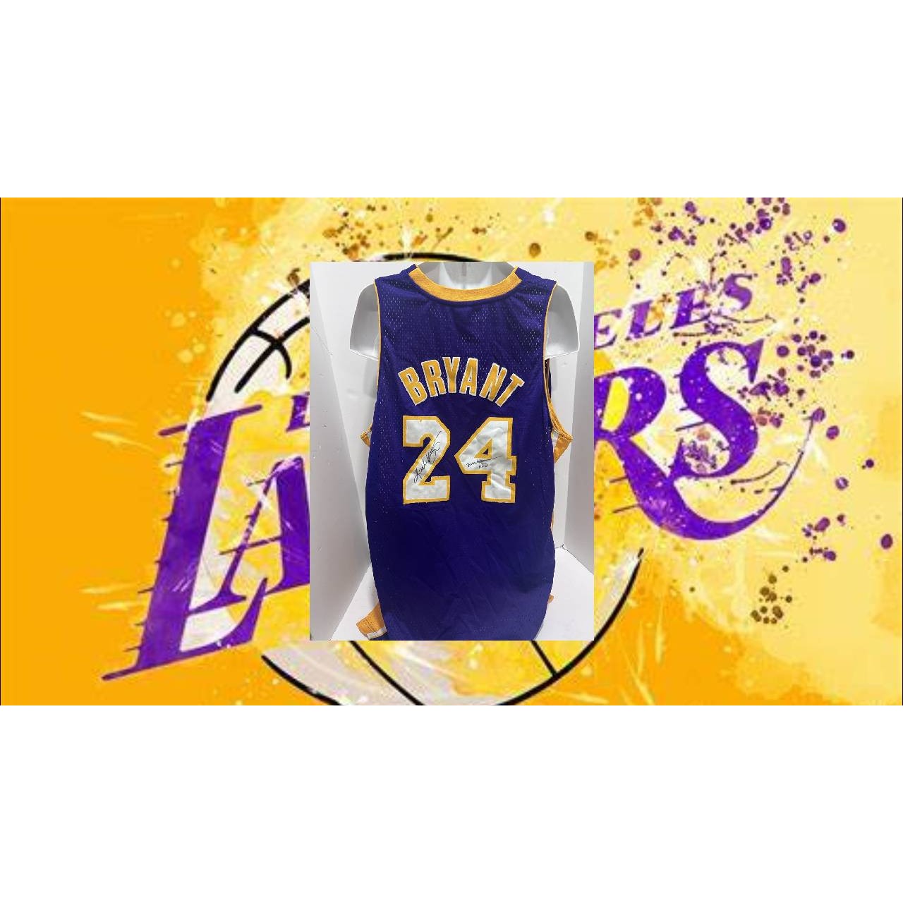 Kobe Bryant 24 Adidas Lakers Jersey Extra Extra Large