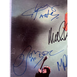 Load image into Gallery viewer, Angus young Malcolm Young Brian Johnson Cliff Williams Phil Rudd AC DC Let there be rock lp signed with proof
