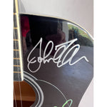 Load image into Gallery viewer, Morrissey, Johnny Marr, Andy Rourke, Mike Joyce, The Smiths acoustic guitar signed with proof
