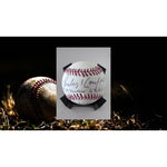 Load image into Gallery viewer, Sandy Koufax Clayton Kershaw Los Angeles Dodgers Cy Young award-winning pitchers baseball signed.&amp; inscribed with proof

