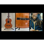 Load image into Gallery viewer, Bob Marley one-of-a-kind full size vintage acoustic guitar signed with proof
