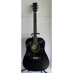 Load image into Gallery viewer, Johnny Cash Waylon Jennings Kris Kristofferson Willie Nelson The Highwaymen Huntington full size acoustic guitar signed with proof
