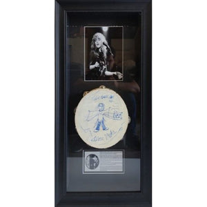 Thom York Radiohead 14-in tambourine signed with proof