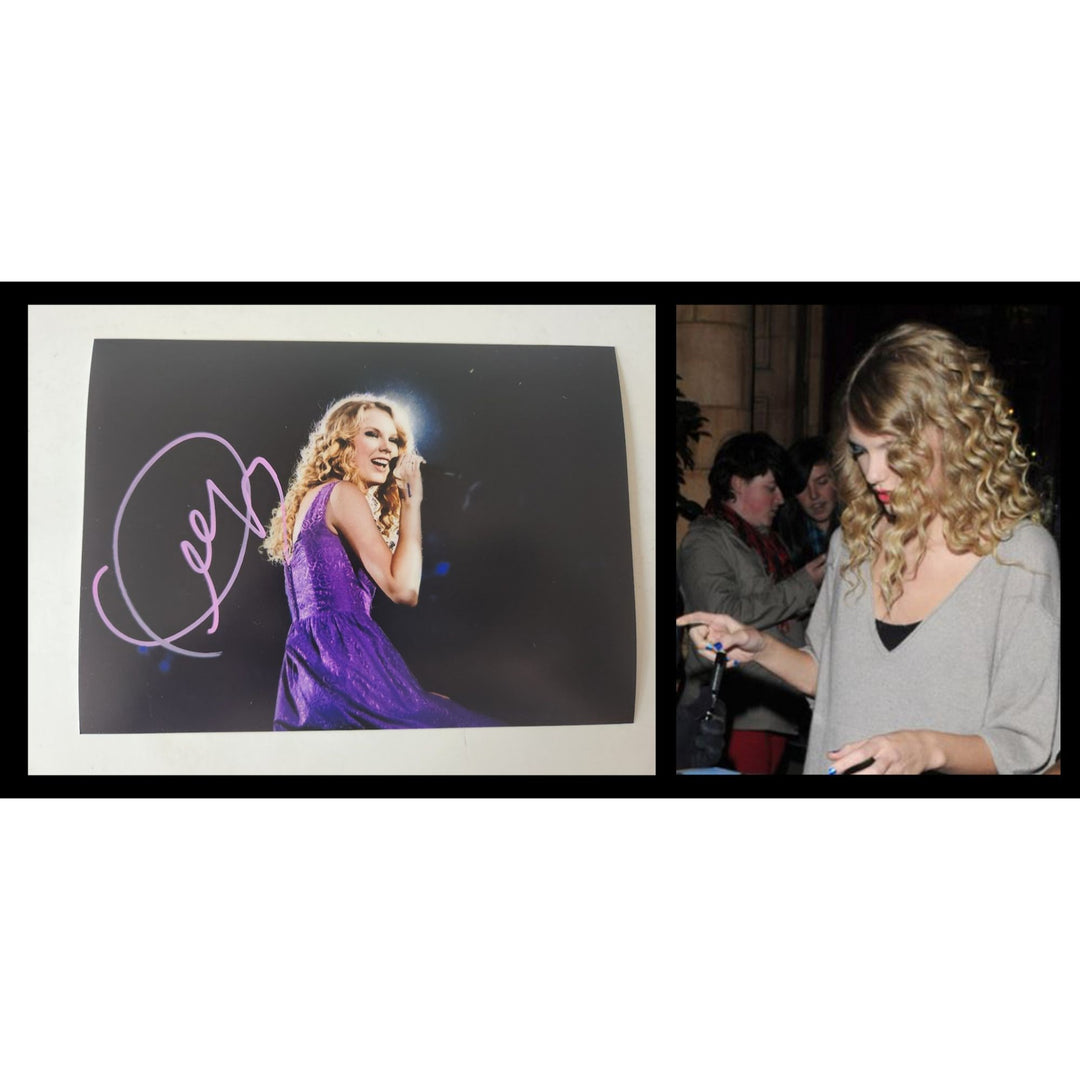 Taylor Swift 5x7 photo signed with proof