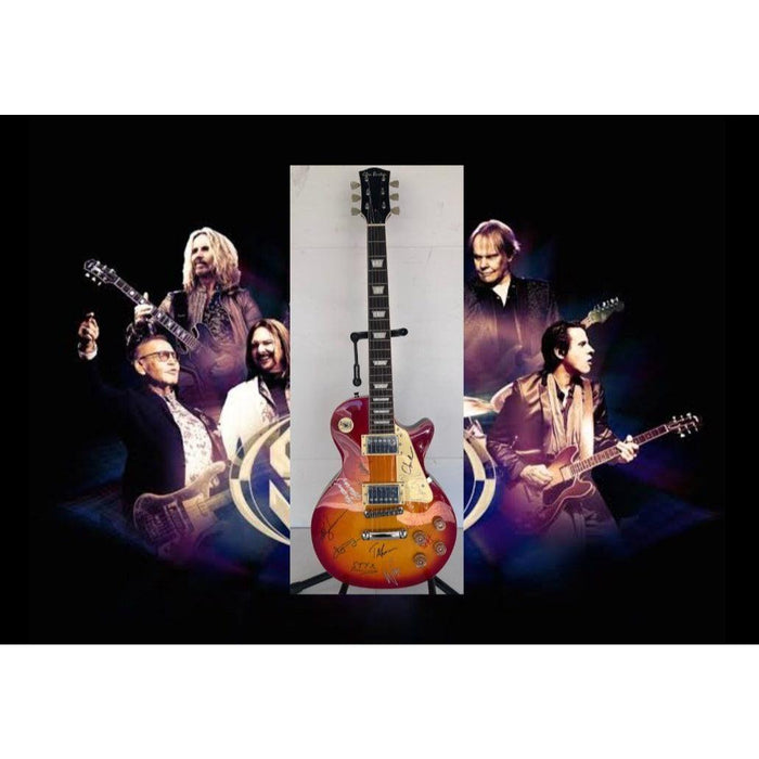 Styx James "J.Y." Young, Tommy Shaw, Todd Sucherman, Lawrence Gowan, Will Evankovich and Terry Gowan Dennis DeYoung and Chuck and John Panoz