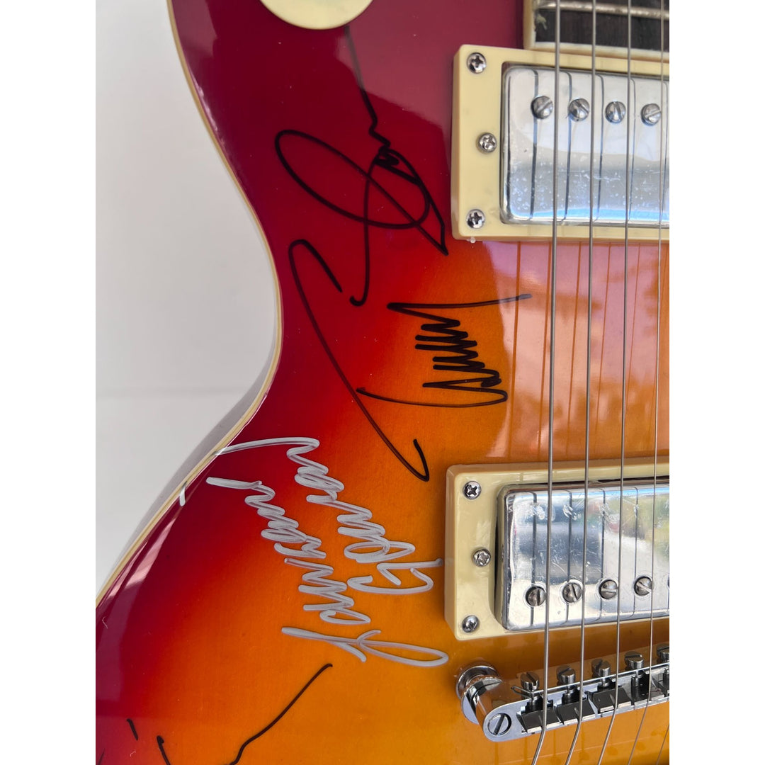 Styx James "J.Y." Young, Tommy Shaw, Todd Sucherman, Lawrence Gowan, Will Evankovich and Terry Gowan Dennis DeYoung and Chuck and John Panoz.