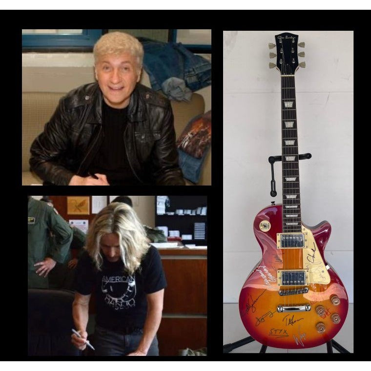 Styx James "J.Y." Young, Tommy Shaw, Todd Sucherman, Lawrence Gowan, Will Evankovich and Terry Gowan Dennis DeYoung and Chuck and John Panoz.