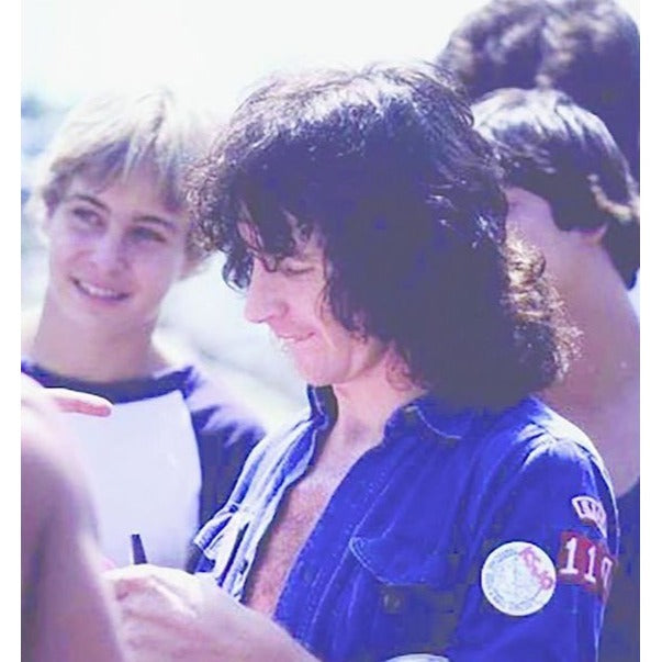 Bon Scott AC/ DC Vintage autograph book page signed with proof