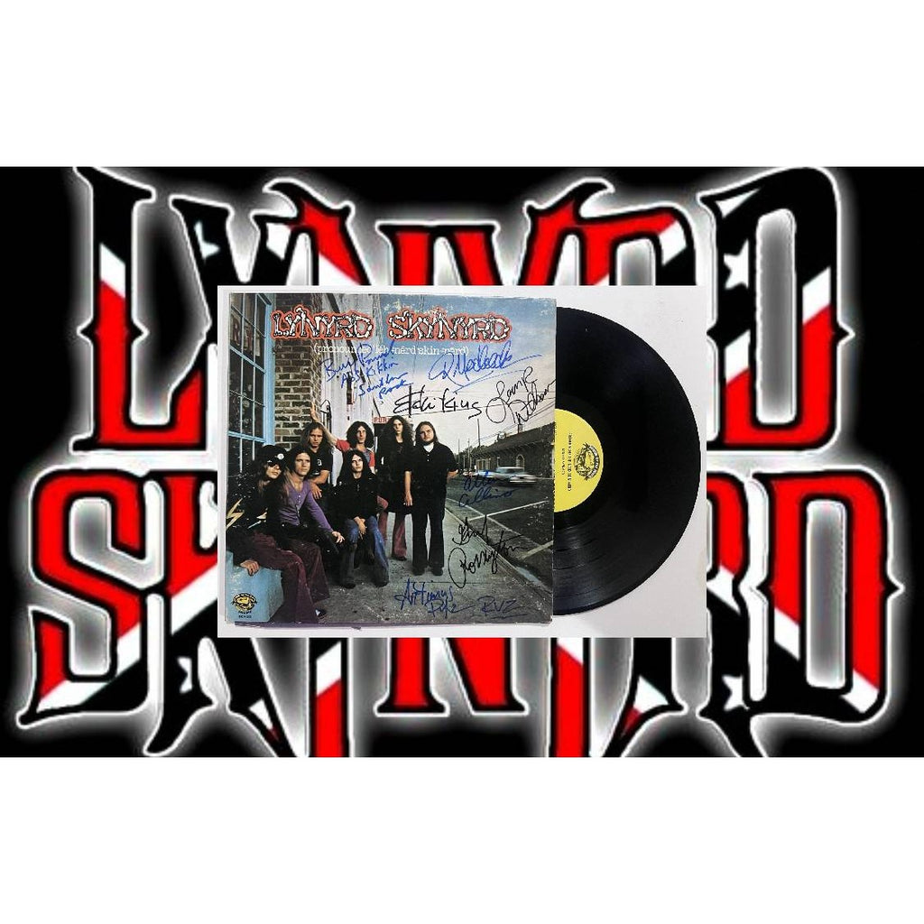 Lynyrd Skynyrd Pronounced LP signed