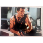 Load image into Gallery viewer, Bruce Willis DieHard 5x7 photo signed with proof
