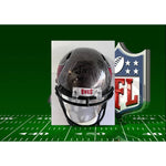 Load image into Gallery viewer, Tom Brady Rob Gronkowski Tampa Bay Buccaneers Super Bowl champions Ridell speed replica full size helmet signed with proof
