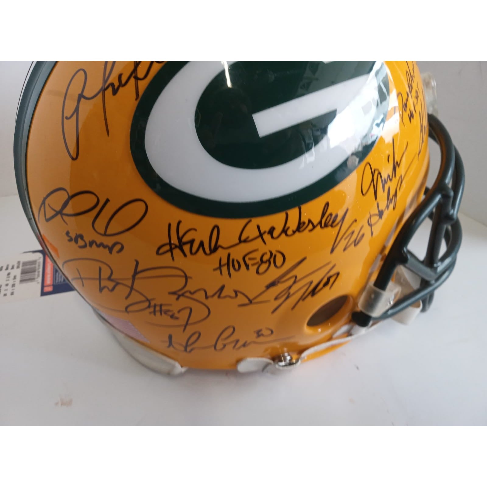 Aaron Rodgers Autographed Super Bowl XLV 45 Signed Full Size