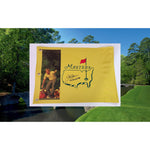 Load image into Gallery viewer, Jack Nicklaus Masters Golf flag signed with proof
