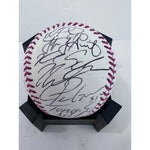 Load image into Gallery viewer, Chicago Cubs 2016 World Series champions team signed Rawlings MLB baseball signed with proof
