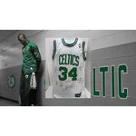 Load image into Gallery viewer, Boston Celtics 2007 2008 NBA champions Paul Pierce Kevin Garnett Ray Allen team sign game model jersey with proof
