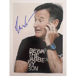 Load image into Gallery viewer, Robin Williams 5x7 photo signed with proof
